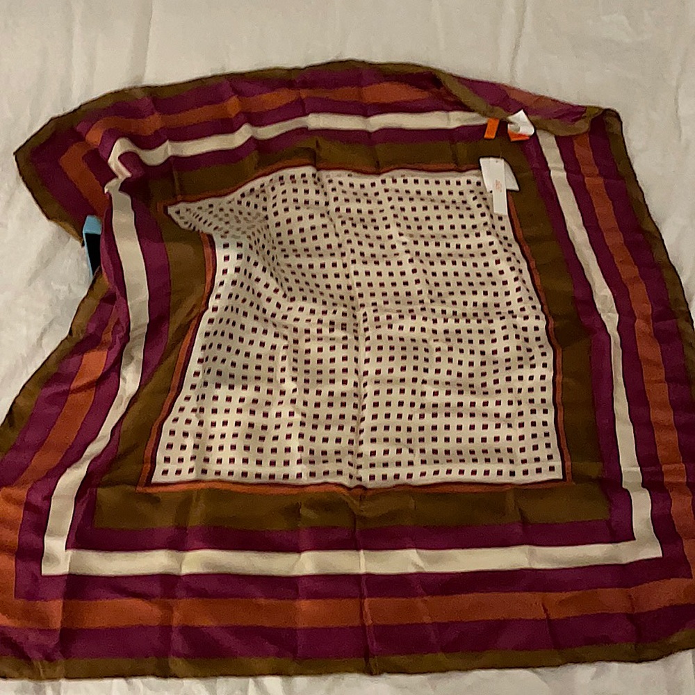Silk scarf brand new